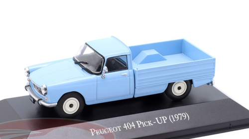 1/43 Altaya 1979 Peugeot 404 Pick-up (Blue) Car Model