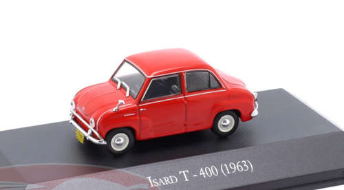 1/43 Altaya 1963 Isard T400 (Red) Car Model