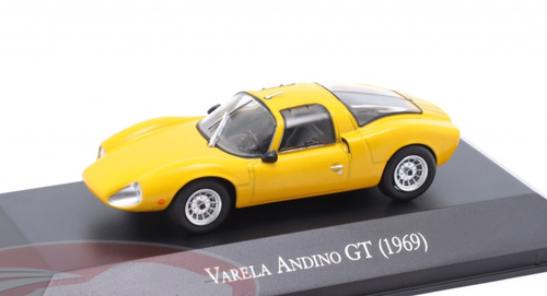 1/43 Altaya 1969 Renault Varela Andino GT (Yellow) Car Model