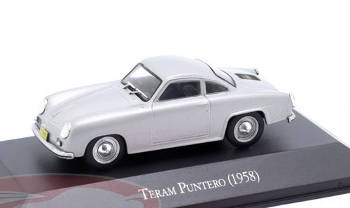 1/43 Altaya 1958 Porsche Teram Puntero (Silver) Car Model