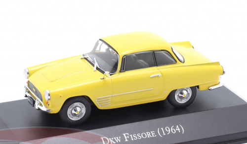 1/43 Altaya 1964 DKW Fissore (Yellow) Car Model