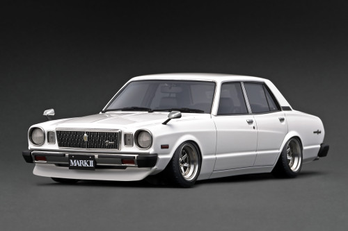 1/18 Ignition Model Toyota Mark Ⅱ Sedan Grande (MX41) (White) Car