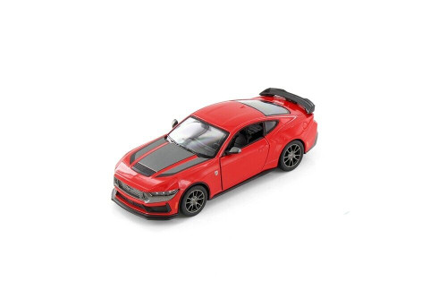 1/38 2024 Ford Mustang Dark Horse (Red) Diecast Car Model (no retail box)