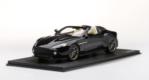 1/18 TSM Top Speed  Topspeed Aston Martin Vanquish Zagato (Black) Resin Car Model
