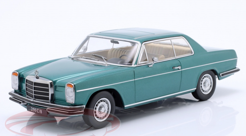 1/18 KK-Scale 1969 Mercedes-Benz 280C/8 (W114) Coupe (Green Metallic) Car Model