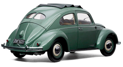 1/12 Sunstar 1950 Volkswagen VW Beetle Saloon (Grey) Diecast Car