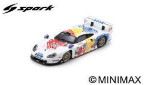 1/43 Spark Porsche 911 GT1 Evo No.01 Rohr Motorsport 2nd 24H Daytona 1998 A. McNish - D. Sullivan - J. Müller - U. Alzen - D. Müller Car Model