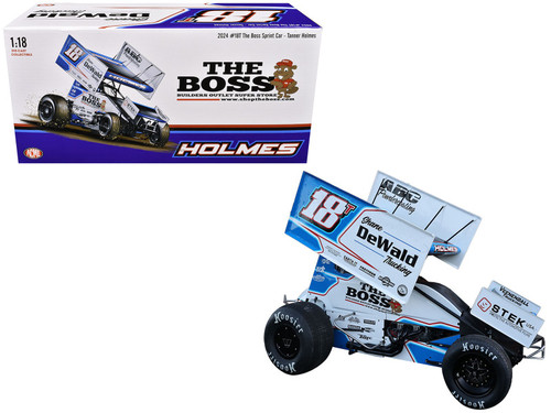1/18 ACME 2024 #18T Shane Dewald Trucking Sprint Car Tanner Holmes