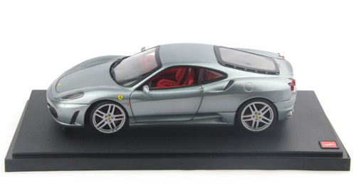 1/18 Hot Wheels Hotwheels Ferrari F430 (Silver Grey) Diecast Car Model