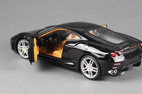 1/18 Hot Wheels Hotwheels Ferrari F430 (Black) Diecast Car Model