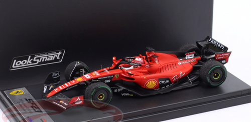1/43 LookSmart 2023 Formula 1 Charles Leclerc Ferrari SF-23 #16 6th Monaco GP Car Model