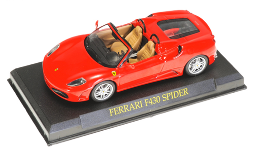 買う1/43程度 ixo Ferrari F430 2005 金 乗用車