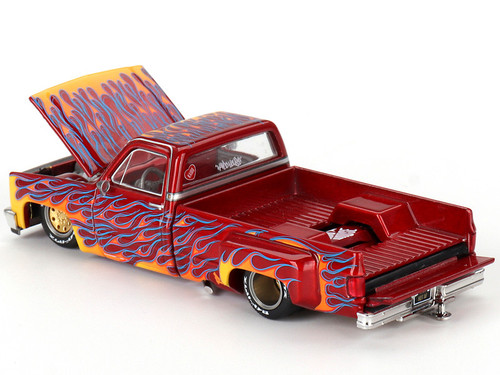街道ハウス Chevrolet Silverado Dually　チェイス CHASE ! Mini GT x Kaido House 1:64 Chevrolet Silverado