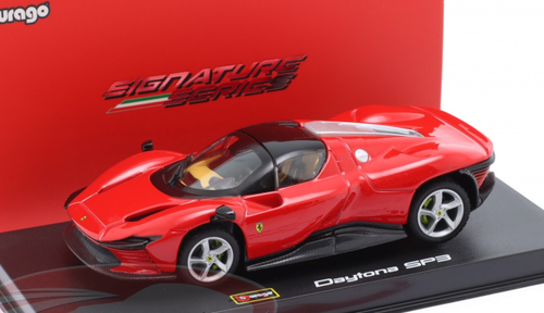 1/43 BBurago 2022 Ferrari 296 GT3 (Red) Car Model