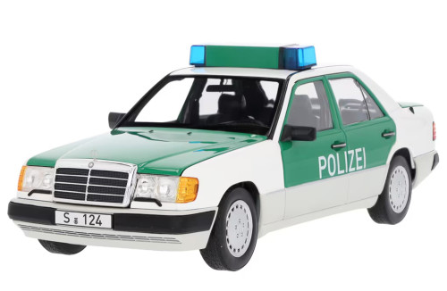 レベル　1/18　ベンツ　２３０E 1/18 Norev 1990 Mercedes-Benz 230E (W124) (Light Blue
