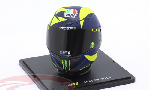 1/5 Spark 2018 Valentino Rossi #46 MotoGP Helmet Model