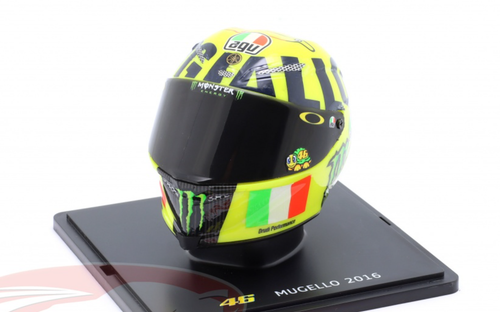 1/5 Spark 2016 Valentino Rossi #46 MotoGP Mugello Helmet Model