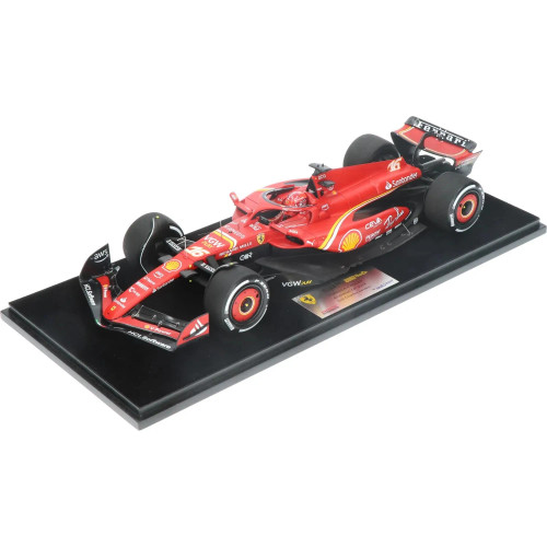 1/18 Looksmart 2024 Formula 1 Scuderia Ferrari SF-24 No.16 2nd Place Australian GP Charles Leclerc Car Model