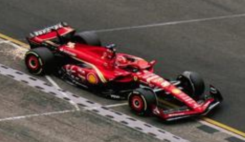 1/43 Looksmart 2024 Formula 1 Scuderia Ferrari SF-24 No.16 2nd Place Australian GP Charles Leclerc Car Model