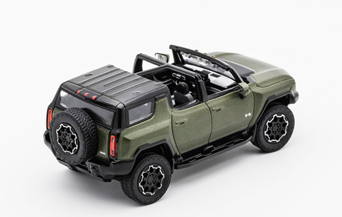 1/64 GCD 2023 GMC Hummer EV SUV (Green) Diecast Car Model