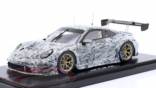 1/18 Dealer Edition Porsche 911 (992) GT3 R Testcar Erlkönig Car Model