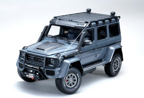 1/18 Almost Real Almostreal Mercedes-Benz Mercedes G-Class G-Klasse G550 Brabus Adventure 4x4 (Grey) Diecast Car Model Limited