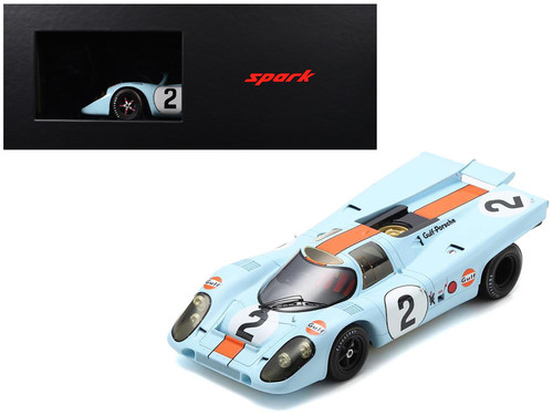 1/18 Spark 1971 Porsche 917 K No.2 Winner 24H Daytona P. Rodriguez