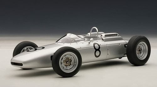 1/18 AUTOart 1962 Porsche 804 Formula 1 #8 Jo Bonnier Nurburgring