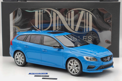 1/18 DNA Collectibles 2016 Volvo V60 T6 AWD Polestar (Blue) Car Model