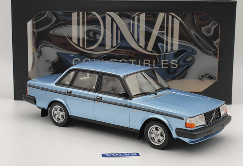 1/18 DNA Collectibles 1981 Volvo 244 Turbo (Light Blue) Car Model