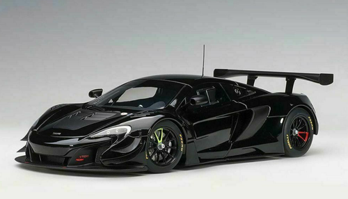 1/18 AUTOart McLaren 650S GT3 (Gloss Black with Matte Black Accents) Car Model