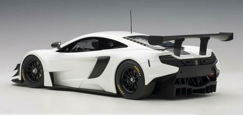 1/18 AUTOart McLaren 650S GT3 (Azura Blue with Black Accents) Car