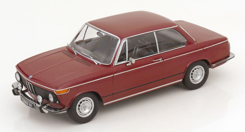 1/18 KK-Scale 1974 BMW L 2002 tii 2. Series (Dark Red Metallic) Diecast Car Model