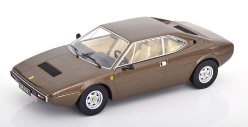 1/18 KK-Scale 1975 Ferrari 208 GT4 (Brown Metallic) Diecast Car Model
