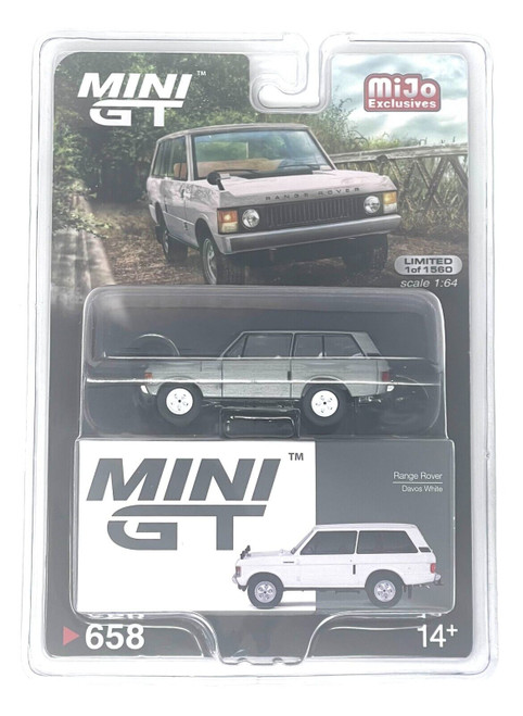CHASE CAR 1/64 Mini GT Land Rover Range Rover (Chrome Silver