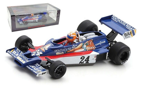 1/43 Spark 1977 Formula 1 Rupert Keegan Hesketh 308E #24 British GP Car Model