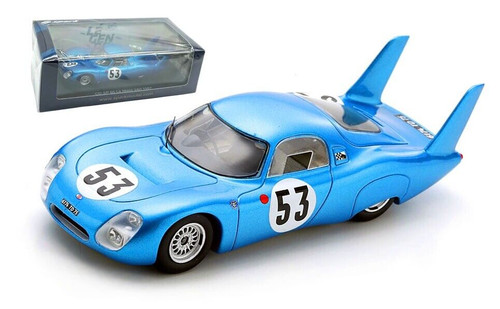 1/43 Spark 1967 CD SP66C #53 24h LeMans S.E.C. Automobiles CD André Guilhaudin, Alain Bertaut Car Model