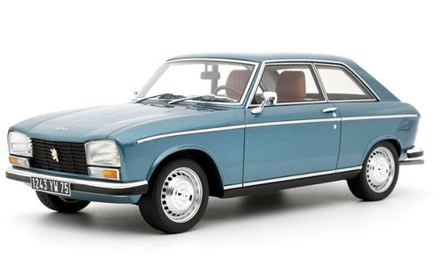 1/18 OTTO 1972 Peugeot 304 S Coupe (Blue) Car Model