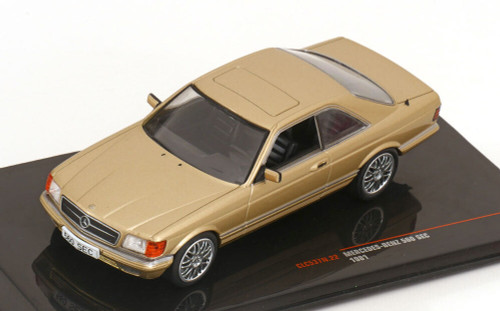 1/43 Minichamps 1986 Mercedes-Benz 560 SEC (C126) (Black