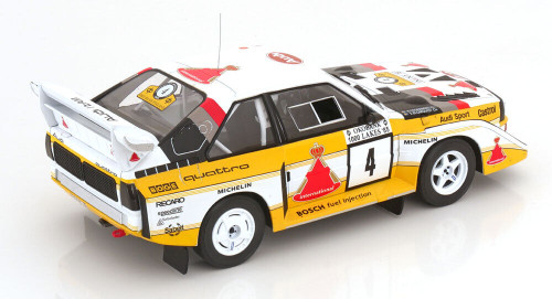 1/18 Ixo 1982 Audi Quattro #5 2nd Rallye 1000 Lakes Audi Sport