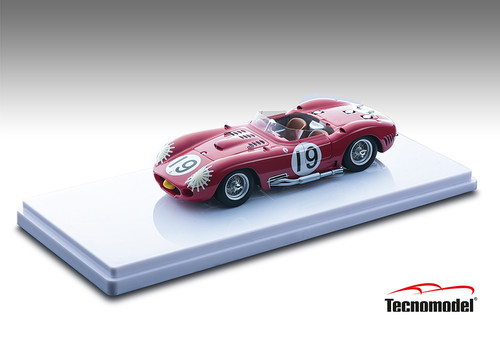 1/43 Tecnomodel 1957 Maserati 450S Car #19 Winner 12 Hours of Sebring Behra, Fangio Car Model