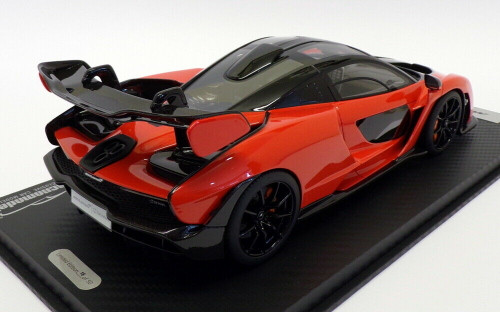 1/18 Tecnomodel McLaren Senna Carbon Fiber Look Version Resin Car