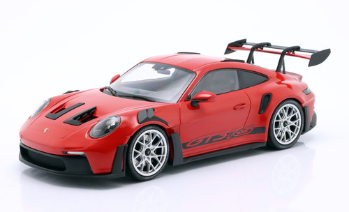 1/18 Minichamps 2023 Porsche 911 (992) GT3 RS (Guards Red) Car Model