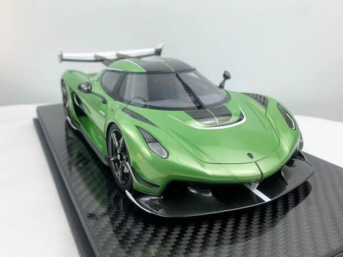 1/18 Frontiart Koenigsegg Jesko (Sweden Flag Yellow) Car Model