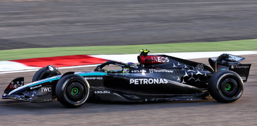 1/43 Minichamps 2024 Formula 1 Mercedes-AMG Petronas W15 E Performance Lewis Hamilton #44 Diecast Car Model