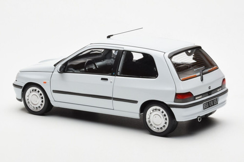 1/18 Norev 1991 Renault Clio 16S (Glacier White Metallic) Diecast Car Model
