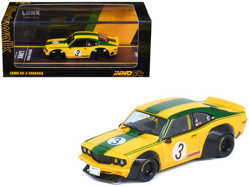 1/18 Mazda Savanna Semi Works Green【新品】 1/18 Mazda Savanna (S124A) Semi Works Green【IG3729