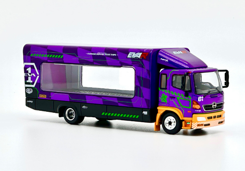 1/64 Unique Model & Tiny Hino 500 Ranger EVA (Purple)