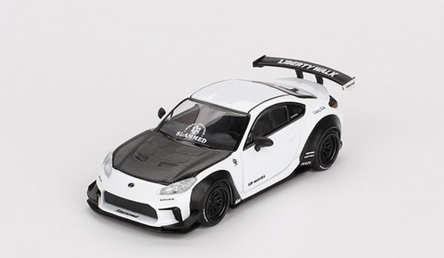 1/64 Mini GT Toyota GR86 LB★Nation (White) Diecast Car Model