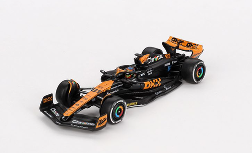 1/64 Mini GT 2023 Formula 1 McLaren MCL60 #81 Oscar Piastri Japanese GP 3rd Place Diecast Car Model